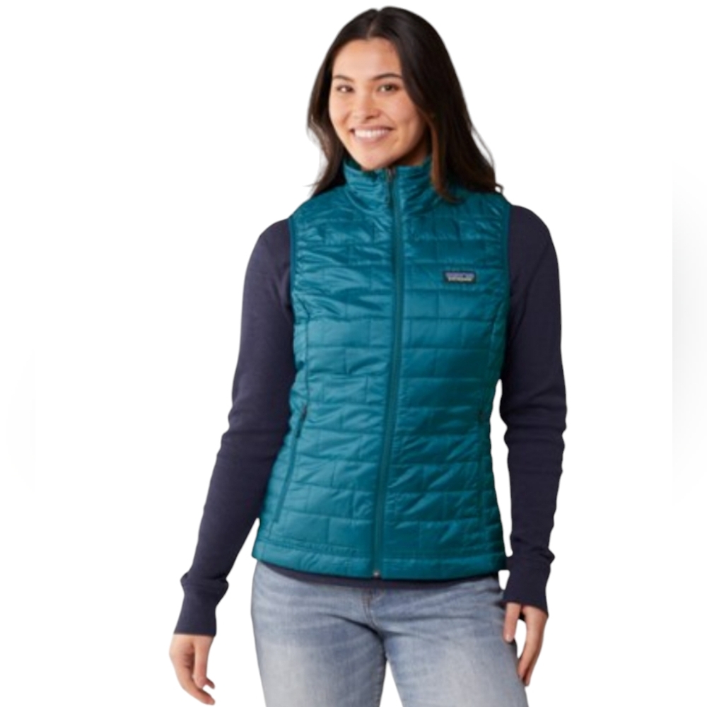 Women's Nano Puff® Vest size medium - Lagom Blue